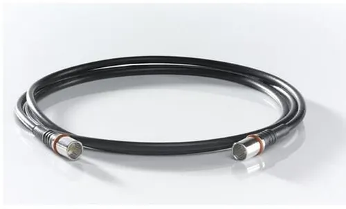 5m Wisi DS50U0500 Patch-Anschlusskabel - IEC-Stecker Male, Höchstes Schirmungsmaß A++, ideal für Unitymedia und KDG