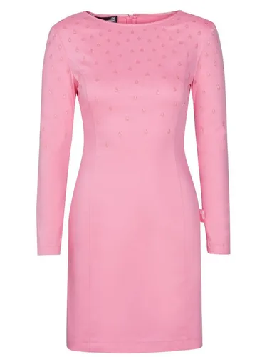 LOVE MOSCHINO Midikleid Love Moschino Kleid in pink von Love Moschino