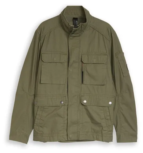 TOM TAILOR Baumwoll-Feldjacke im Militär-Look