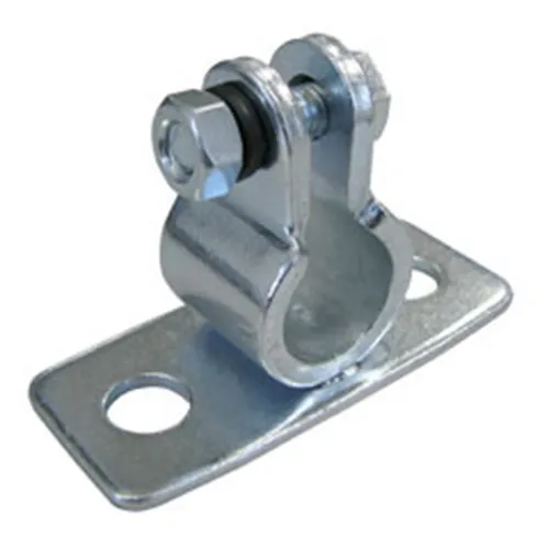 Auflageböckchen für Achse Welle Ø 20 mm Platte 80x34mm aus Stahl