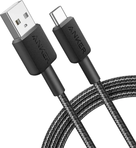 Anker 322 USB Kabel 1,8 m USB A USB C Schwarz (A81H6G11)