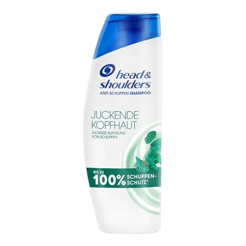 Head & Shoulders Juckende Kopfhaut Anti-Schuppen-Shampoo 300ml - Shampoo für schuppenfreies Haar, mit bis zu 100% Schuppenschutz und Eukalyptus für beruhigende Wirkung. Ideal für jeden Haar- und Kopfhauttyp.