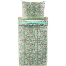 Bassetti Bettwäsche MARECHIARO, Satin 1-teilig in grün von Bassetti