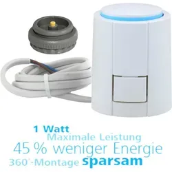 Thermoantrieb 230V NC mit VA94, Ersatz für Lavagrund 230V NC