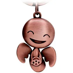 FABACH Schlüsselanhänger Schutzengel Happy mit Lenkrad von FABACH