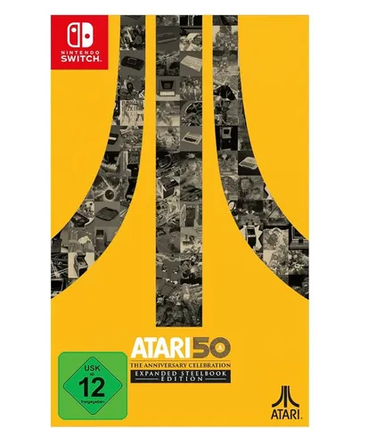 Atari 50: The Anniversary Celebration Expanded Edition + Steelbook - PC- & Videospiele, SteelBook Edition des gefeierten Action & Abenteuer Spiels für Nintendo Switch, ideal für Retro-Fans!