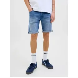 Jack & Jones JJIRICK JJFOX Shorts CB 310 im Four-Pocket Style - Herren-Shorts in Blau, modisch und pflegeleicht mit Stretch für optimalen Tragekomfort. Ideal für Freizeit und Sommeraktivitäten.