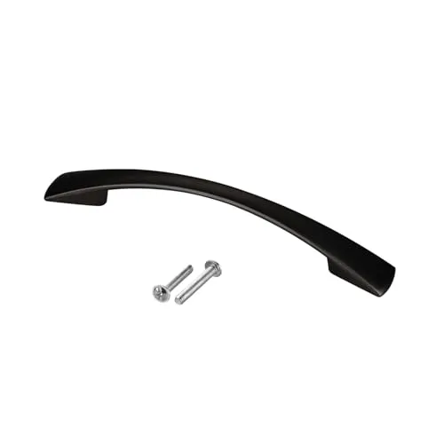 SOTECH Möbelgriff BLACKLINE X BA 96 mm schwarz matt (Länge 133 mm, Breite 13 mm, Höhe 23 mm) Schrankgriff Küchengriff