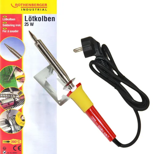 Rothenberger Lötkolben 25 Watt Löten Lötwerkzeug 25 W Lötgerät Elektronik 35951