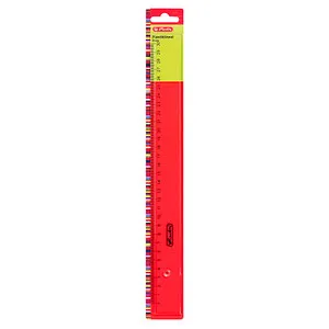 herlitz Lineal 30,0 cm, transparent von herlitz