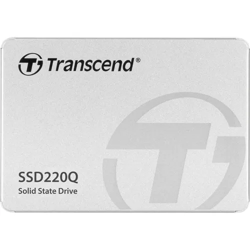Transcend SSD220Q 500GB - Hochleistungs SATA III SSD - Festplatten mit 550 MB/s Lese- und 500 MB/s Schreibgeschwindigkeit, ideal für schnelle PC-Upgrades und optimale Leistung dank QLC-NAND-Technologie.