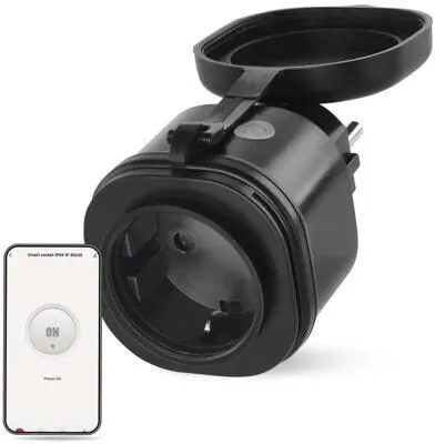 EMOS IP-3010S GoSmart Zigbee-Steckdose, schwarz (1936553400)