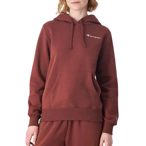 Champion Small Logo Slim Fit Hoodie Damen Rot Kapuzenpullover Gr. M 117530-MS524