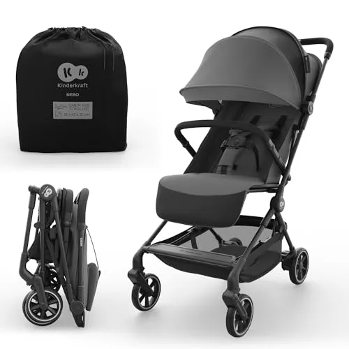 Kinderkraft NEBO Kabinenbuggy ultraleicht in grau von Kinderkraft