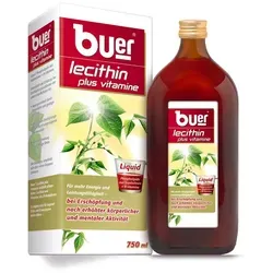 Produktbild BUER Lecithin Plus Vitamine flüssig 750 ml