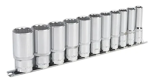 Socket Set 11pc 3/8