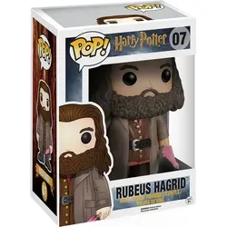Funko POP! Movies Harry Potter - Rubeus Hagrid #5864 - Sammelfigur aus Vinyl, ca. 15 cm groß, offiziell lizenziert und ideal für Harry Potter-Fans. Lieferung in einer dekorativen Fensterbox!