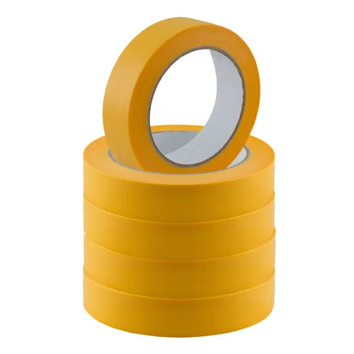 5x Klebeband Goldband Set Abklebeband Malerband 25mm x 50m (0,06€/1m)