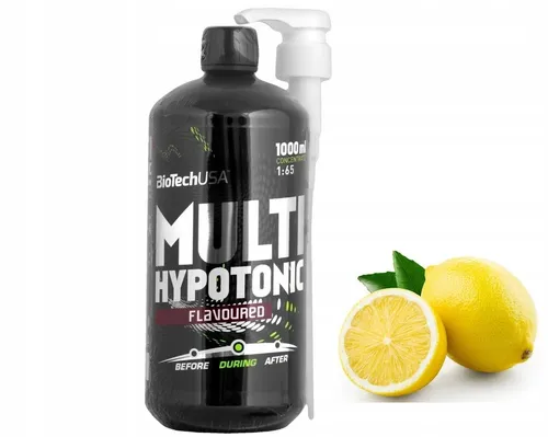 BioTech USA Multi Hypotonic Drink Zitrone, 1000 ml