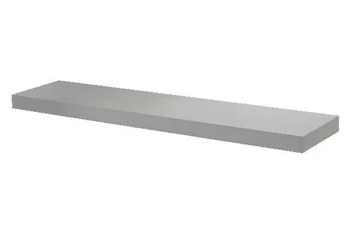 Dolle Regalboden Big Boy 115 x 25 cm, 50 mm, silber - Einlegeböden, stabil und belastbar bis 200 kg, ideal für Ihre individuelle Regalgestaltung