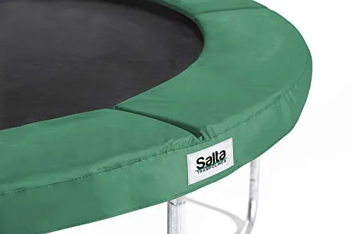 Salta Trampolin Schutzrand Ø 366 cm Grün - Trampolin-Zubehör mit hochwertigem, wasserabweisendem Schutzrand für optimale Sicherheit. Breite: 290 mm, Seitenhöhe: 120 mm, dicke Füllung für besten Schutz beim Springen.