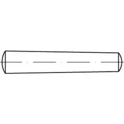 ISO 2339 Kegelstifte 1.4305 B 1,5 x 6 rostfrei, 50 Stück - Hochwertige Kegelstifte aus rostfreiem Edelstahl, ideal für präzise Verbindungen in Maschinenbau und Konstruktion, 50 Stück im Set.