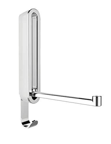 Wenko Kleiderhaken Premium Sigma – Klappbar in Weiß von WENKO