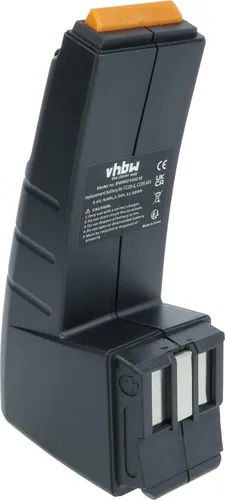 vhbw Akku Ersatz für Festo Festool CCD9.6, CDD9.6, CCD9.6FX, CCD9.6ES für Werkzeug (3300 mAh, NiMH, 9,6 V)