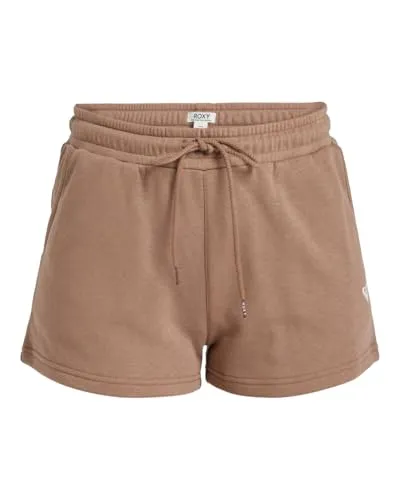 Roxy Surf Stoked Short Terry Hose - Damen - Herren-Bademode mit weichem Innenfutter für Wärmekomfort und elastischem Bund für perfekten Sitz. Praktische Taschen und Stretchmaterial für maximale Bewegungsfreiheit.