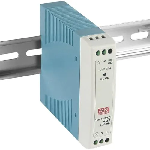 WITTKOWARE MDR-10-15 Hutschienen-Schaltnetzteil, 15V/DC, max. 0,67A, 10W