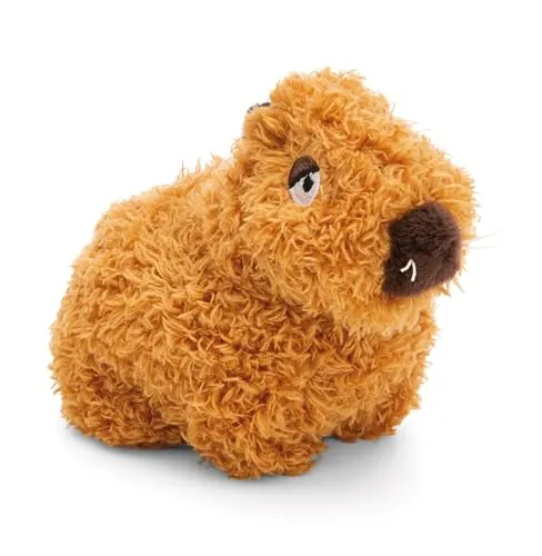 NICI Kuscheltier Capybara 12cm barun - Stofftier aus weichem Plüsch, niedliches Plüschtier zum Kuscheln und Spielen, für Kinder & Erwachsene, tolle Geschenkidee