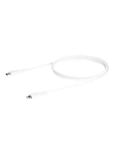 StarTech.com 1m USB-C auf Lightning-Kabel - Hochbelastbar und MFi-zertifiziert - Kabel (z.B. Drucker-, Schnittstellenk.) mit robuster Aramidfaser für extreme Zugfestigkeit, ideal für den täglichen Einsatz und über 10.000 Biegevorgänge.