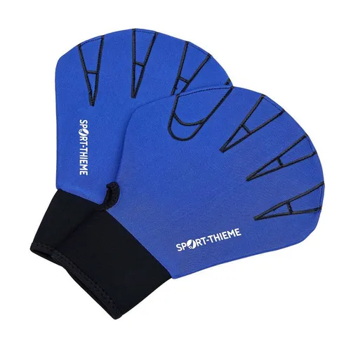 Sport-Thieme Schwimmhilfe Aqua-Fitness-Handschuhe Geschlossen, Durch Klettverschluss am Handgelenk individuell einstellbar