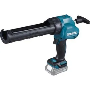 Makita Kartuschenpresse CG100DZXK, elektrisch, Akku 12V - Kartuschenpresse für 310ml Kartuschen & 600ml Schlauchbeutel, 5 einstellbare Drehzahlen und LED-Licht für präzises Arbeiten, ideal für Abdichten und Leimen.