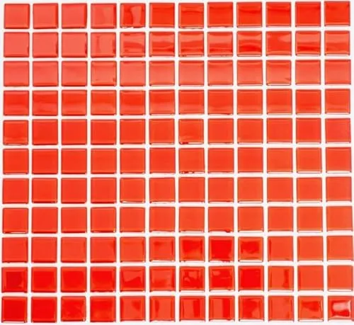 Mosaikfliese Glasmosaik rot BAD WC Küche WAND Mosaikmatte MOS60-0904
