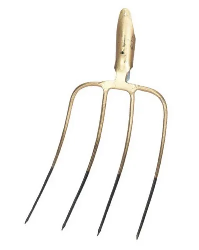 Kerbl Spatengabel Dunggabel ohne Stiel 31 x 23 cm, effiziente 4 Zinken