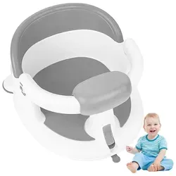 Badewannensitz für Babys mit 4 starken Saugnäpfen in grün von Itslife