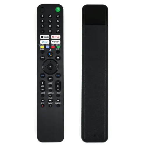 Ersatz TV Fernbedienung für Sony RMF-TX520U mit Sprachsteuerung - Einfache Bedienung ohne Programmierung, hohe Funkreichweite von 5 - 10 m, kompatibel mit Sony-Fernsehern, ideal für komfortables TV-Erlebnis.