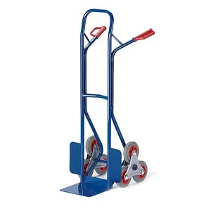 Rollcart Sackkarre Stapelkarre 20-9833 - Sackkarre mit Treppensteigerfunktion und 150 kg Tragkraft, ideal für den sicheren Transport von Gütern, Made in Germany.