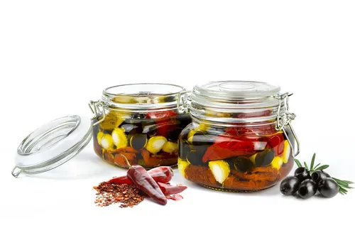 Sendez Einmachglas 6x500ml Bügelverschluss Einmachgläser Vorratsglas, Glas, (2-tlg)