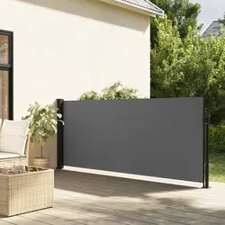 vidaXL Ausziehbare Seitenmarkise - Sichtschutz für Balkon und Garten - Markisen für vielseitigen Einsatz: Diese wasserfeste und UV-beständige Seitenmarkise bietet optimalen Wind- und Sonnenschutz, ideal für Balkon, Terrasse oder Garten.
