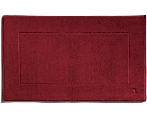 möve Superwuschel Badteppich 60 x 60 cm in rot von MÖVE