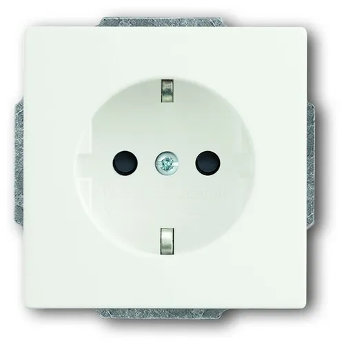 Busch-Jaeger SCHUKO® Steckdosen-Einsatz 20 EUC-82, elfenbeinweiß