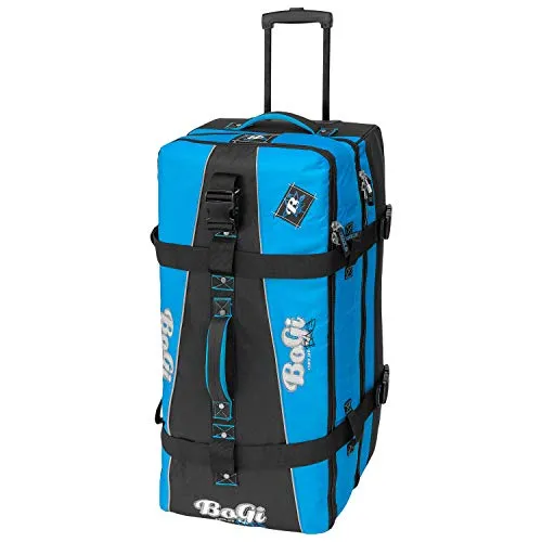 BoGi Bag Unisex Reisetasche – Blau, 85 cm - Hochwertige Reisetasche mit 110 Litern Volumen, stabilen Skaterrollen und durchdachter Funktionalität für stressfreies Reisen. Ideal für Unisex - Erwachsene.