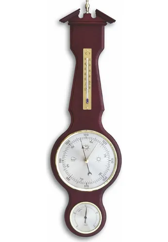 TFA 20.1047 Analoge Wetterstation aus Massivholz von TFA Dostmann