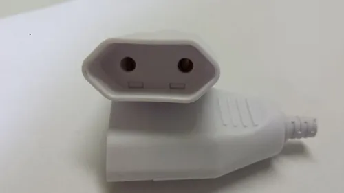 Europa-Kupplung, Euro Kupplung, weiss, gerade, Bachmann 1 x