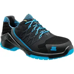 Steitz SECURA Halbschuh VD PRO 1100 ESD Schwarz/Blau, Größe 47 - Leichter Sicherheits-Halbschuh mit innovativer Multiflex-Technologie für hohen Tragekomfort. Atmungsaktives Futter und ESD-Schutz sorgen für Sicherheit bei der Arbeit.