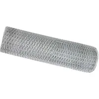 vidaXL Sechseckzaun aus feuerverzinktem Stahl - Maschendraht-Zaun mit langlebigem, feuerverzinktem Stahl für langanhaltenden Schutz und modernes Design. Ideal zur Abgrenzung und Sicherheit deines Gartens.