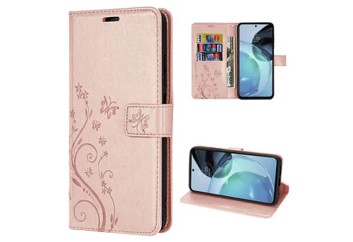 betterfon Handyhülle Handytasche für Motorola Moto G72 Klapphülle Klapphülle, Bookstyle-Hülle: Magnetverschluss 3 Kartenfächer & Standfunktion