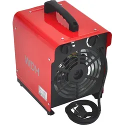 Heizgebläse WDH-BGP03 (3 kW) - Elektroheizungen mit 3 kW Heizleistung, robust aus Metall, ideal für effektives Heizen in Werkstätten oder Baustellen.